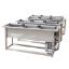 SUS 304 Commercial Industrial Bubble Fruit Avocado Mango Vegetable Potato Washing Machine Diced Root Vegetable Production Line