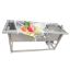 304 Stainless Steel Root Vegetable Cleaning Equipment Factory Price Fruit And Vegetable Diced Bubble Cleaning Machine