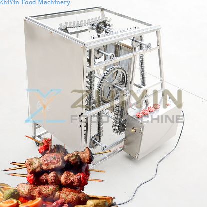 Automatic 110 String Electric Heating BBQ Machine Liquefied Gas Heating Barbecue Equipment Machine