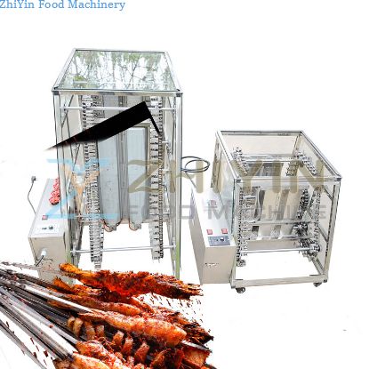 Automatic BBQ Machine Meat Skewer Barbecue Equipment Gas Heating Barbecue Electric Heating Smokeless Barbecue Machine