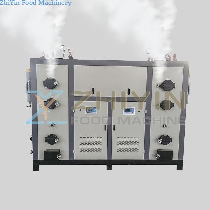 New Bio-Pellet Heating Steam Generator Commercial Wood-Burning Steam Boiler Brewing Industry Ironing Biomass Pellet Steam Boiler