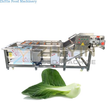 Root Leaf Vegetables Air Bubble Washing Processing Equipment Frozen Seafood Thawing Tamarisk Bubble Washing Cleaning Machinery