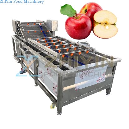 Fully Automatic Vegetable Washing Machine Carrot Washing Machine Diced Vegetables Processing Equipment
