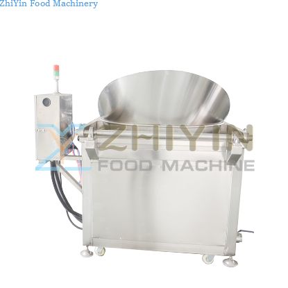Commercial Fully Automatic Stainless Steel Electric Heating Frying Machine Potato Chip Equipment Snack Frying Processing Machine