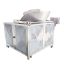 Electric Heating Nut Snacks Frying Processing Equipment Automatic Stirring Fryer French Fries Potato Chips Frying Machine