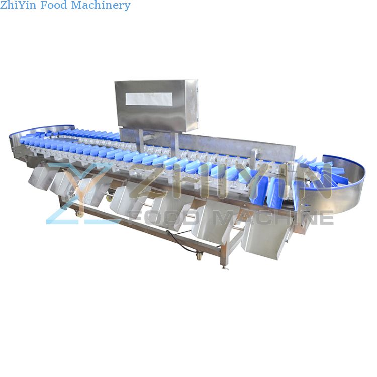 Commercial 304 Stainless Steel Material Weight Selection Machine Vegetable Seafood Sorting Machine Kiwi Fruits Sorting Machinery