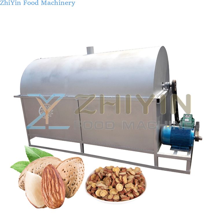 Industrial Dryer Wood Sawdust Rotary Dryer Industrial Coal Slurry Saw Dust Saw Sand Dryer Nuts Roaster Machine Custom