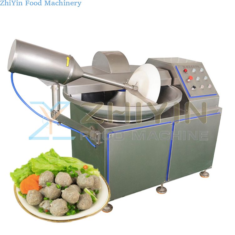 Factory Price Meat Vegetable Bowl Cutting Chopping Cutter Machine Sausage Minced Meat Multi-Function Chopper and Mixer