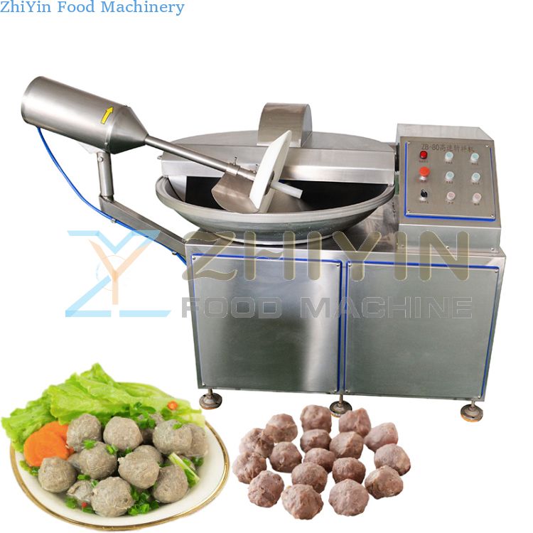 304 Stainless Steel Meat Mixing Machine Meat Crusher Fish Tofu Shrimp Meatball Fish Meatball Processing Equipment Customized