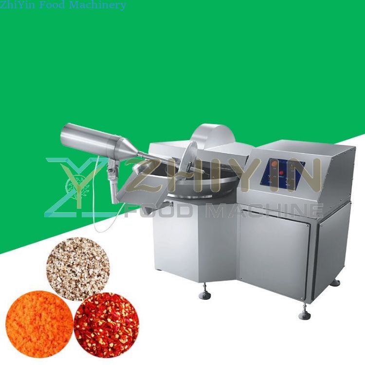 Automatic Frequency Conversion High-speed Chopping Machine Meat Chopper Fish Ball Processing Chopping Emulsifying Equipment