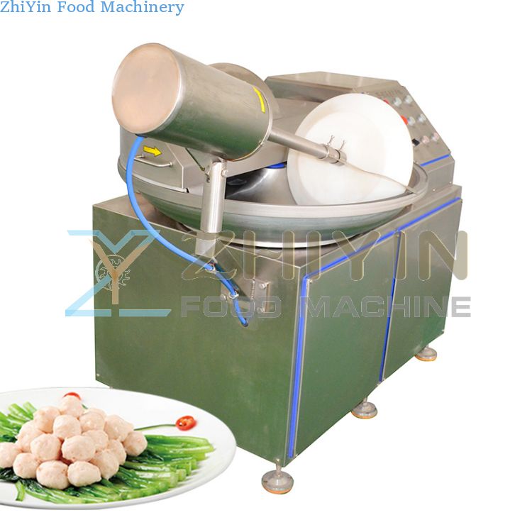 Full Automatic SUS304 Meat Mixer for Pork Carrot Processing Food Processing Restaurants Meat Fish Ball Chopping Machine For Vegetables crusher