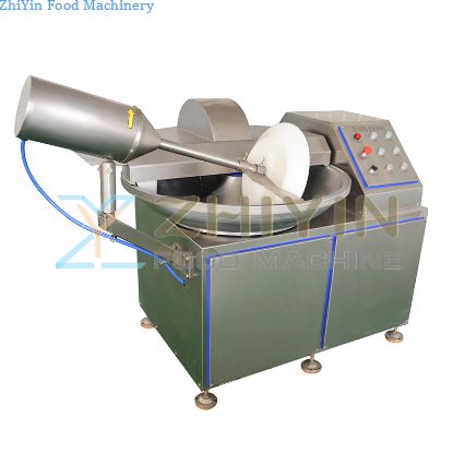 Full Automatic SUS304 Meat Mixer Pork Carrot Processing Food Processing Restaurants Meat Fish Ball Vegetables Chopping Crusher