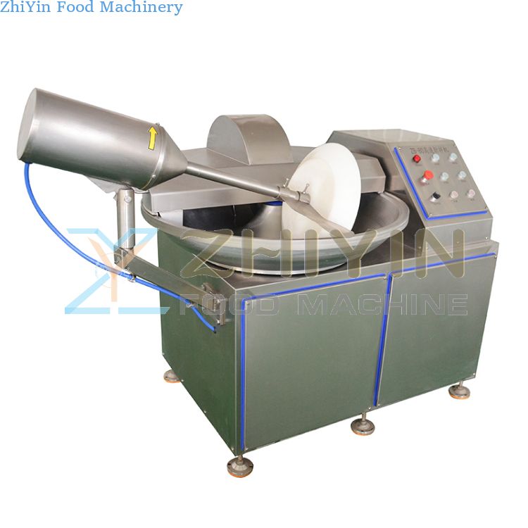 Full Automatic SUS304 Meat Mixer Pork Carrot Processing Food Processing Restaurants Meat Fish Ball Vegetables Chopping Crusher