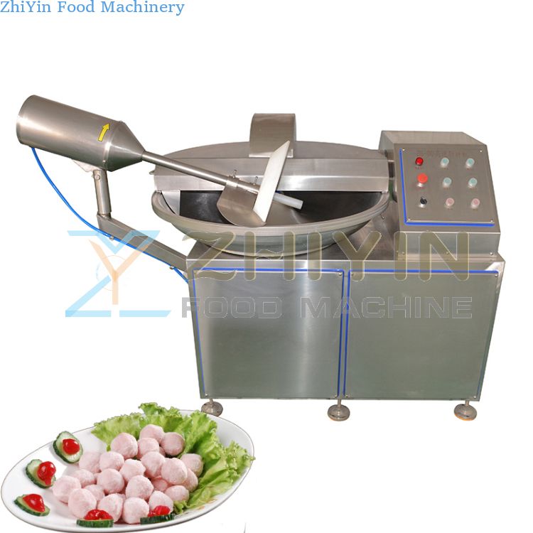 SUS304 Electric Grinder Mixer fish Beef meatball Processing Chopping Machine Meat emulsifying machinery Root Vegetable Crusher