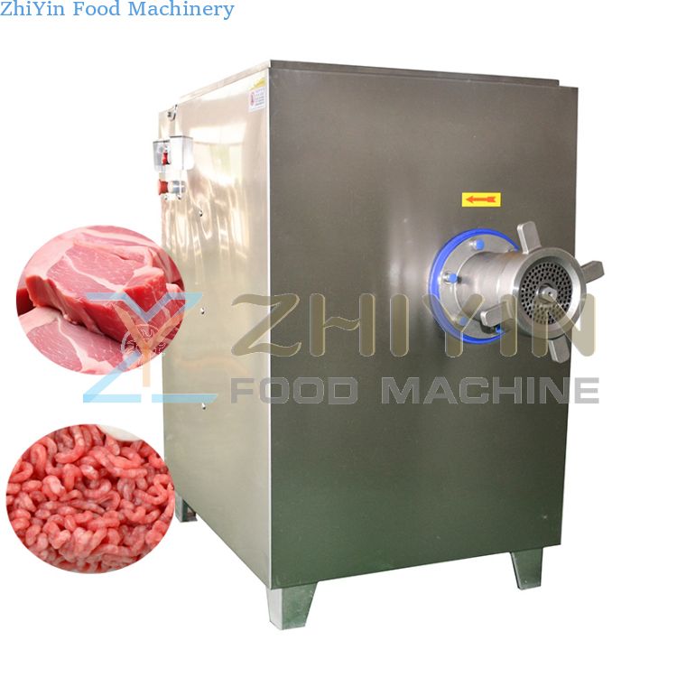 Meat Product Making Grinder Equipment Fully Automatic Continuous Electric Crusher Meat Filling Processing Crushing Machinery