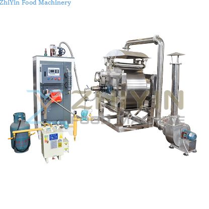 Customized Five Grain Corn Starch Drum Scraper Drying Machinery For Medicine Food And Chemical Paste Thick Concentrate Drum Drying Machine