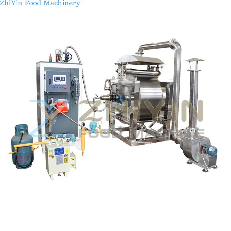 Customized Five Grain Corn Starch Drum Scraper Drying Machinery For Medicine Food And Chemical Paste Thick Concentrate Drum Drying Machine