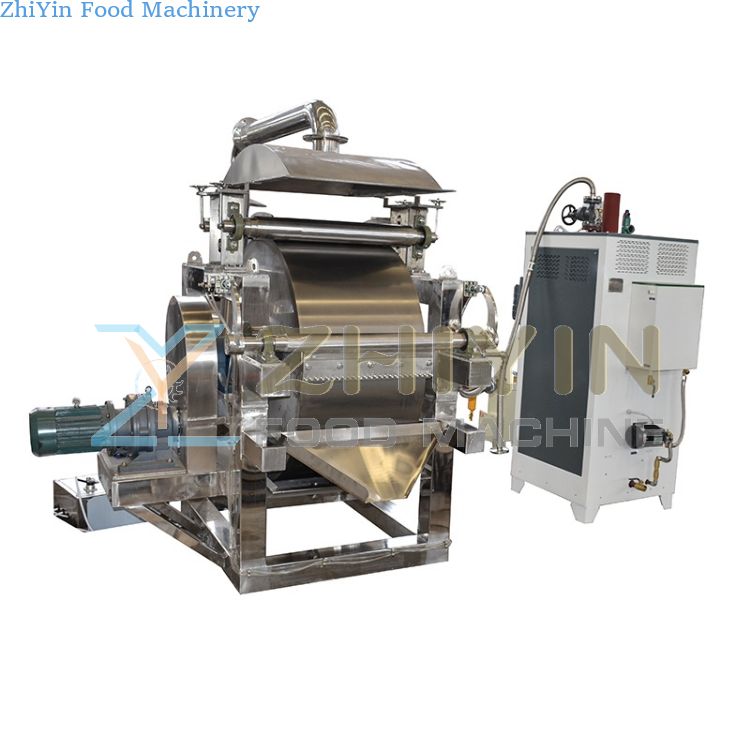 Food Grade 304 Stainless Steel Material Drum Scraper Dryer Food Chemical Pharmaceutical Single Drum Double Drum Scraper Drying machine