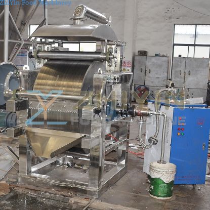 SUS304 Drum Scraper Dryer Yeast Liquid Drying Extraction Powder Scraper Dryer Calcium Carbonate Drum Scraper Drying Machinery