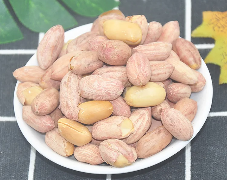 Crispy Peanuts Amendoins temperados crocantes, fluxo de processamento - Processo de processamento de amendoim crocante